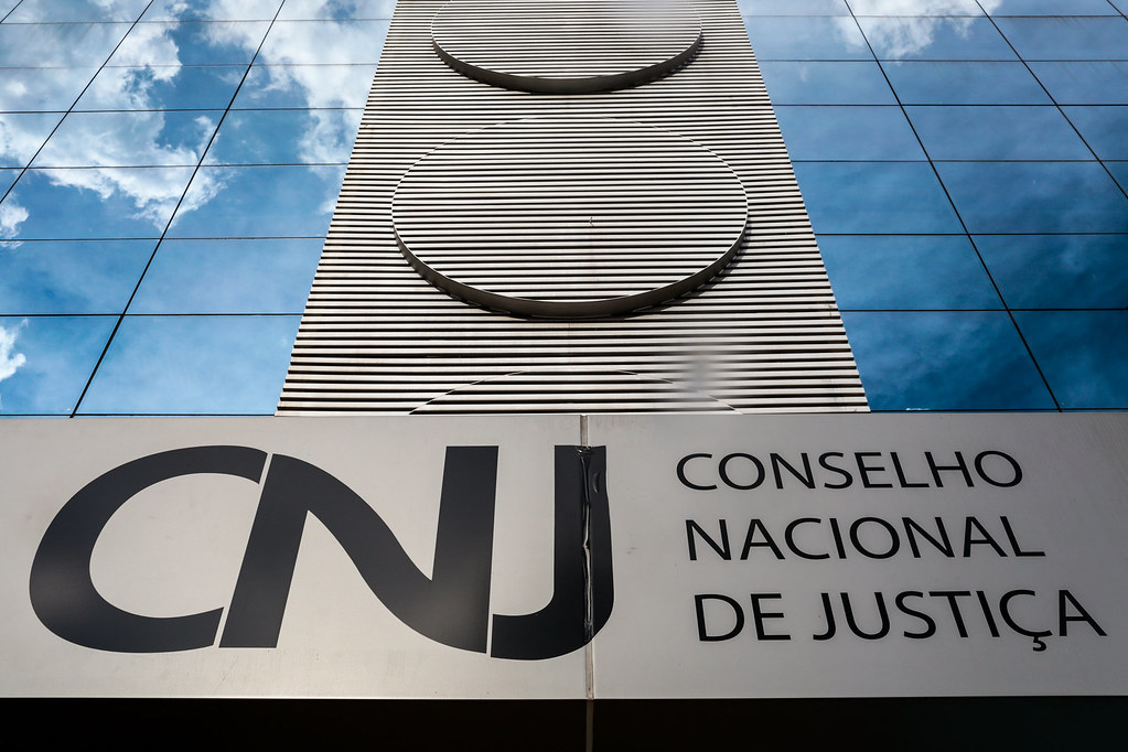 Logotipo do CNJ referente ao Provimento 149/2023 sobre o Código Nacional de Normas.